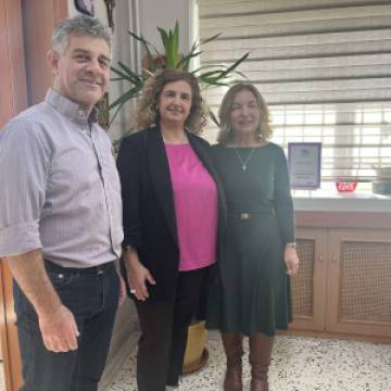 Επίσκεψη της Αντιδημάρχου Παιδείας στο Σχολείο μας